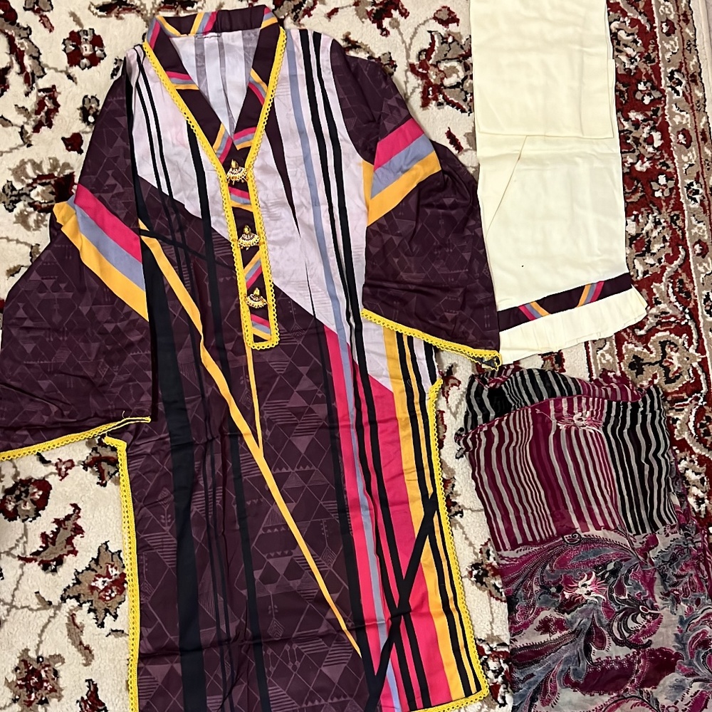 Sapphire shalwar kameez and dupatta